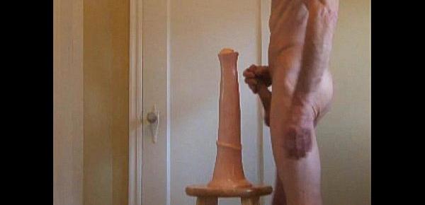  Hard On and a Horse Penis Ass Fuck
